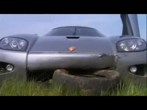 Stig crashes Koenigsegg CCX - Top Gear series 8 - BBC